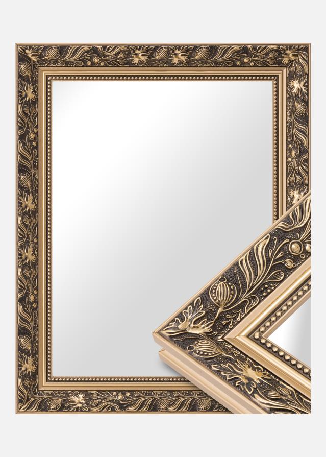 Ramverkstad 60x90 Ombud Mirror Medevi Gold - Custom Size