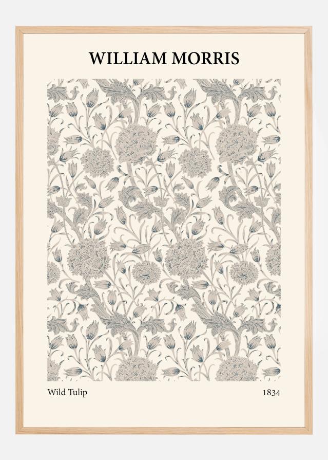 Bildverkstad William Morris - Wild Tulip 2 Poster