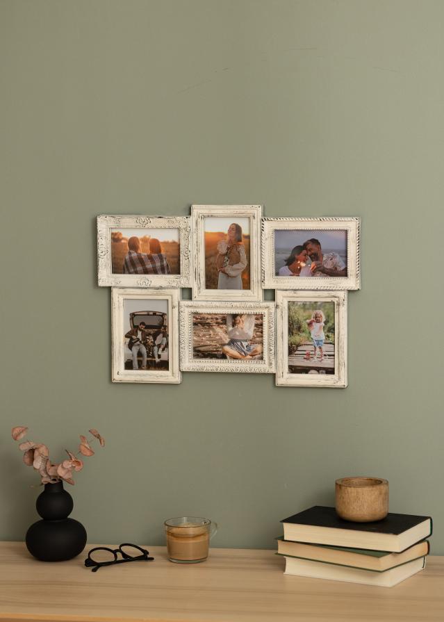 BGA Classic Collage Frame Cream - 6 Pictures