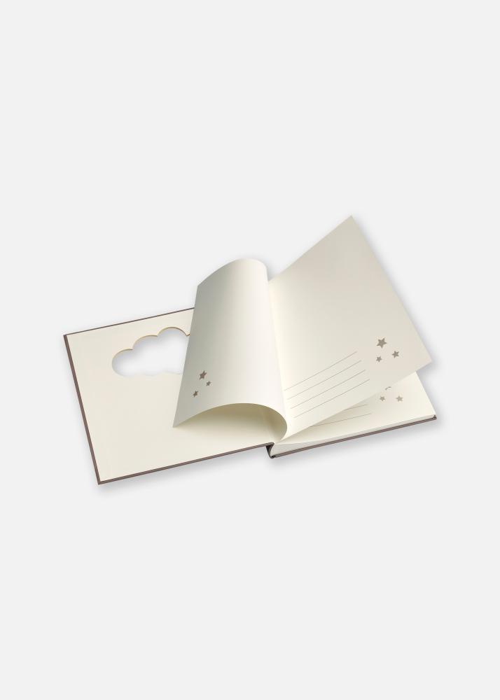 Walther Magical Baby Album Grey - 25.7x29.2 cm (50 White pages / 25 sheets)