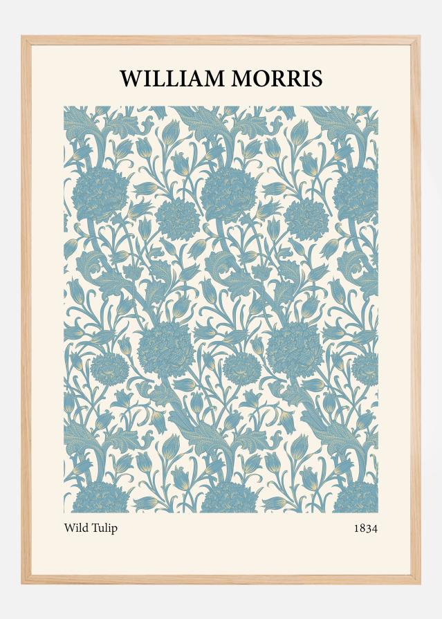 Bildverkstad William Morris - Wild Tulip 3 Poster