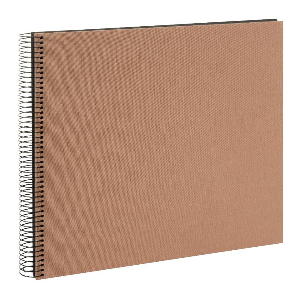 Goldbuch Bella Vista Spiral bound album Hazel - 35x30 cm (40 Black pages / 20 sheets)