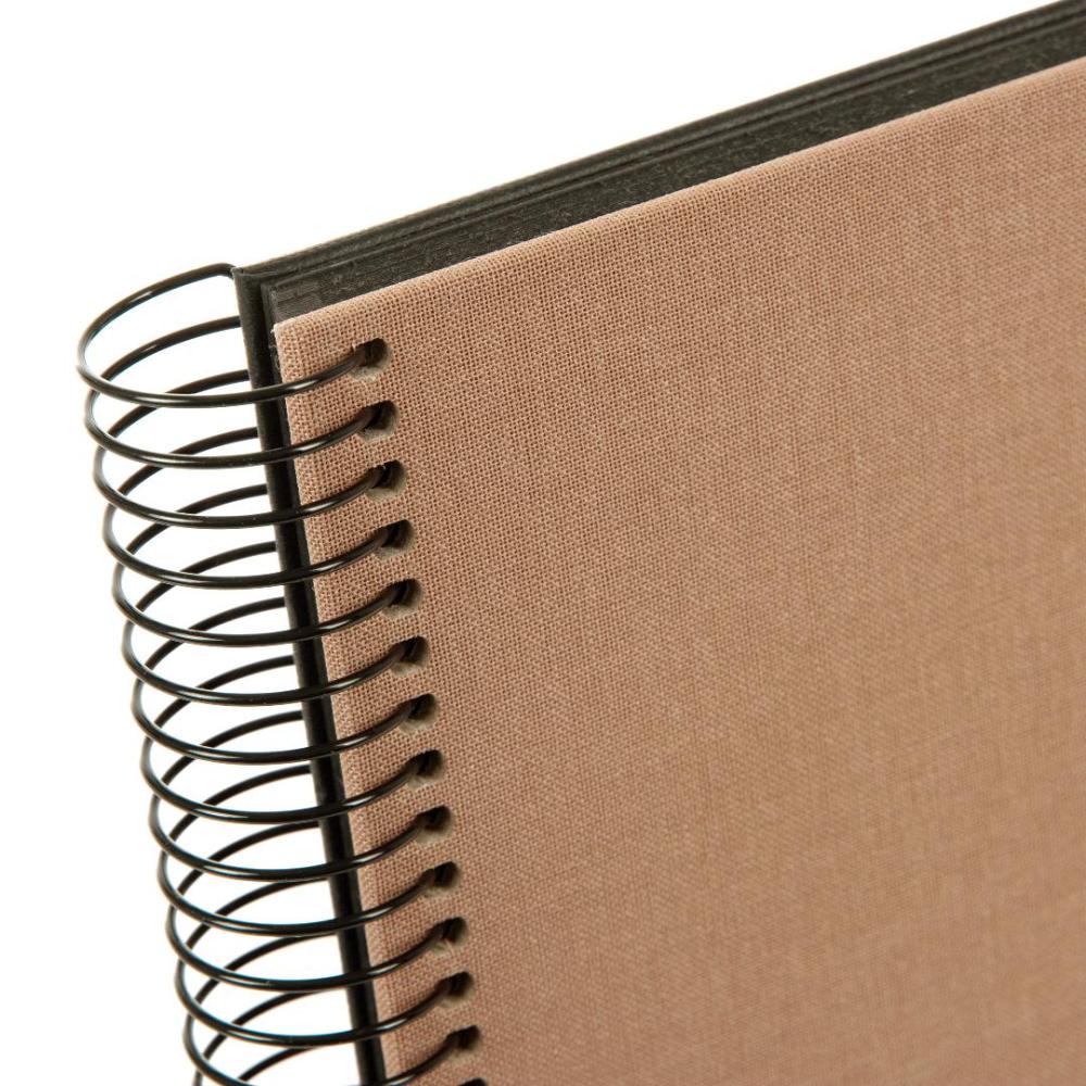 Goldbuch Bella Vista Spiral bound album Hazel - 35x30 cm (40 Black pages / 20 sheets)