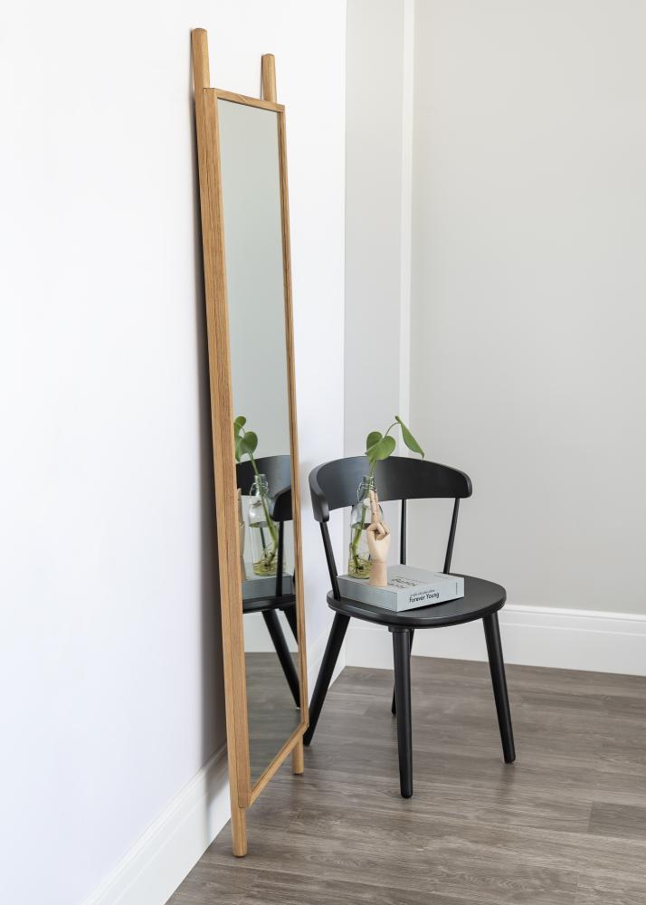 Hübsch Standing mirror Oak 53x188 cm