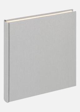 Walther Cloth Album Grey - 22.5x24 cm (40 White pages / 20 sheets)