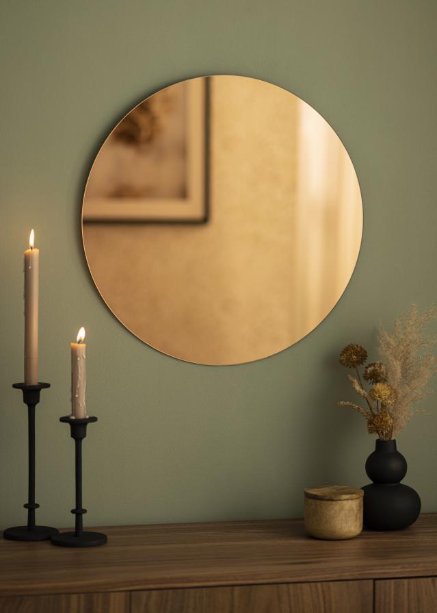 KAILA KAILA Round Mirror Rose Gold 50 cm Ø