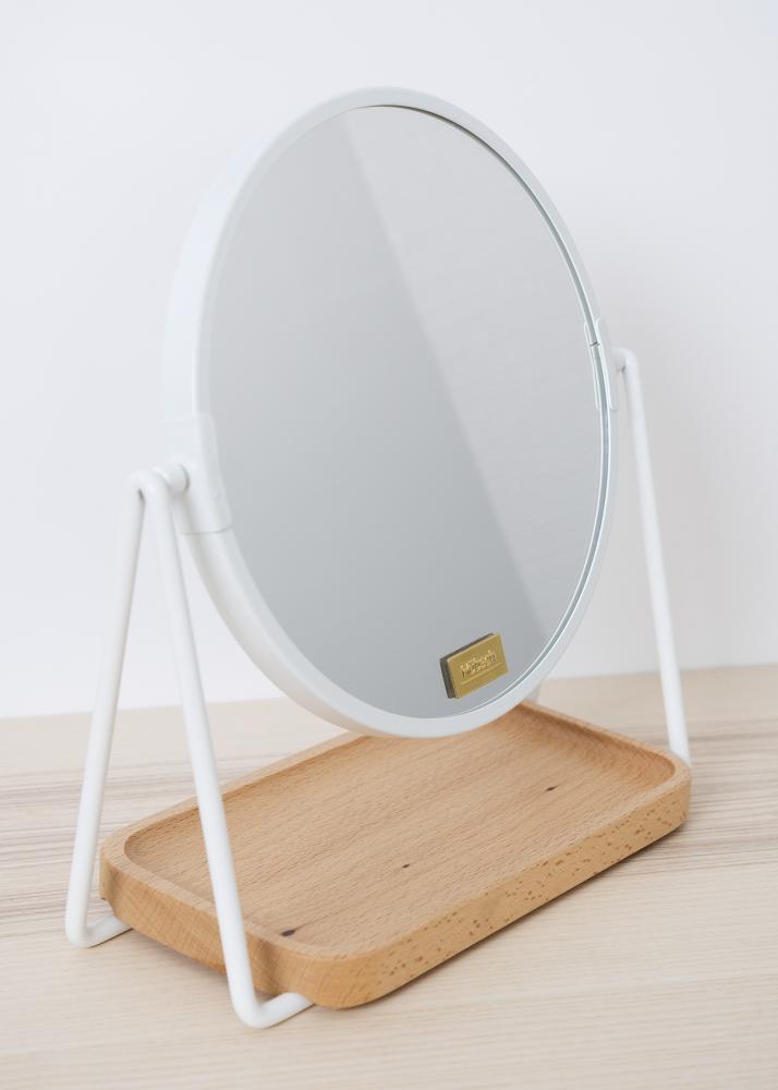 Hübsch Table mirror Tray White