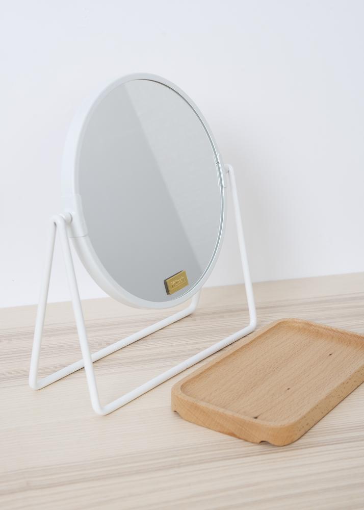 Hübsch Table mirror Tray White