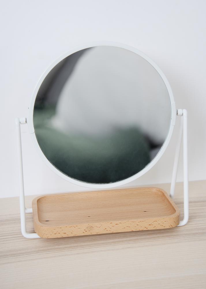 Hübsch Table mirror Tray White