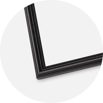 Ram med passepartou Frame Horndal Black 35x50 cm - Picture Mount Black 10x15 inches