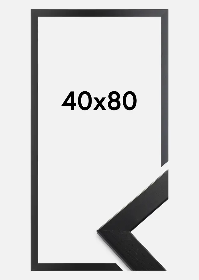 Artlink Frame Trendline Acrylic Glass Black 40x80 cm