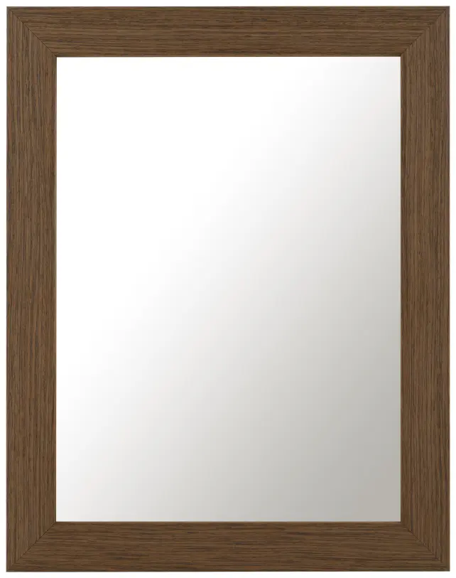 Ramverkstad 60x90 Ombud Mirror Moviken Light Walnut - Custom Size