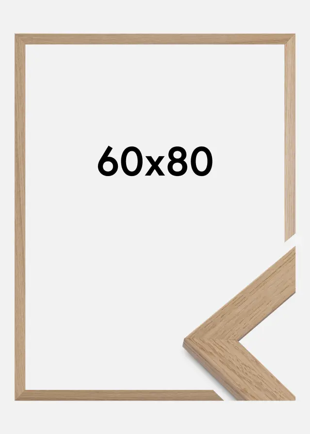 Artlink Frame Trendline Acrylic glass Oak 60x80 cm