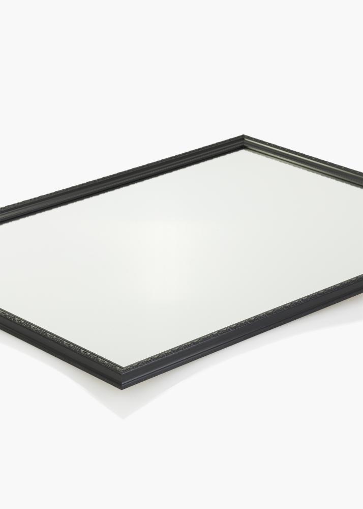 Galleri 1 Mirror Abisko Black 54x74 cm