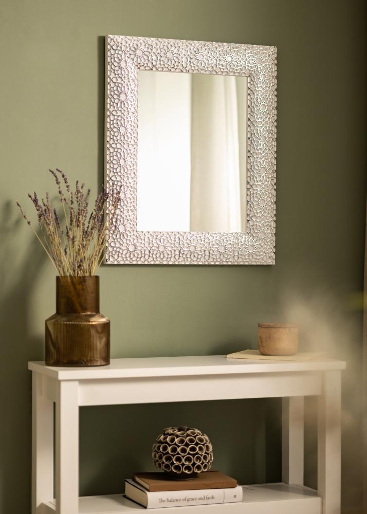 Ramverkstad 60x90 Ombud Mirror Stockholm White - Custom Size