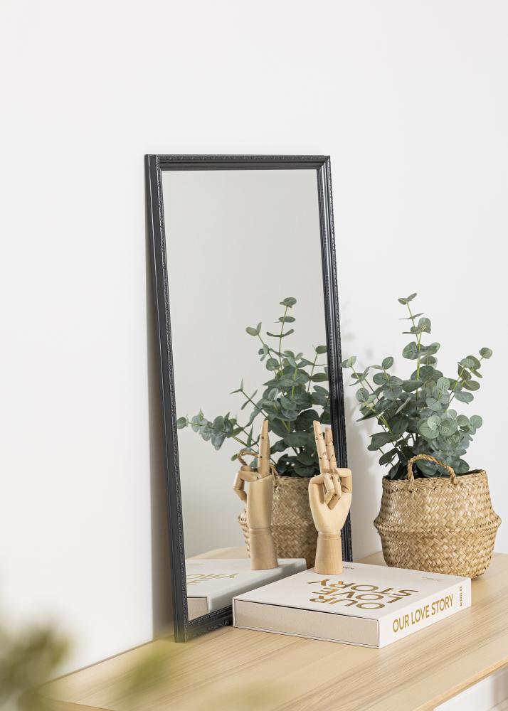 Galleri 1 Mirror Abisko Black 54x74 cm