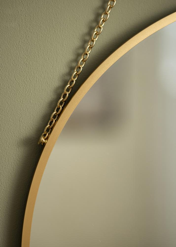 Artlink Round Mirror Modern Gold 51 cm Ø