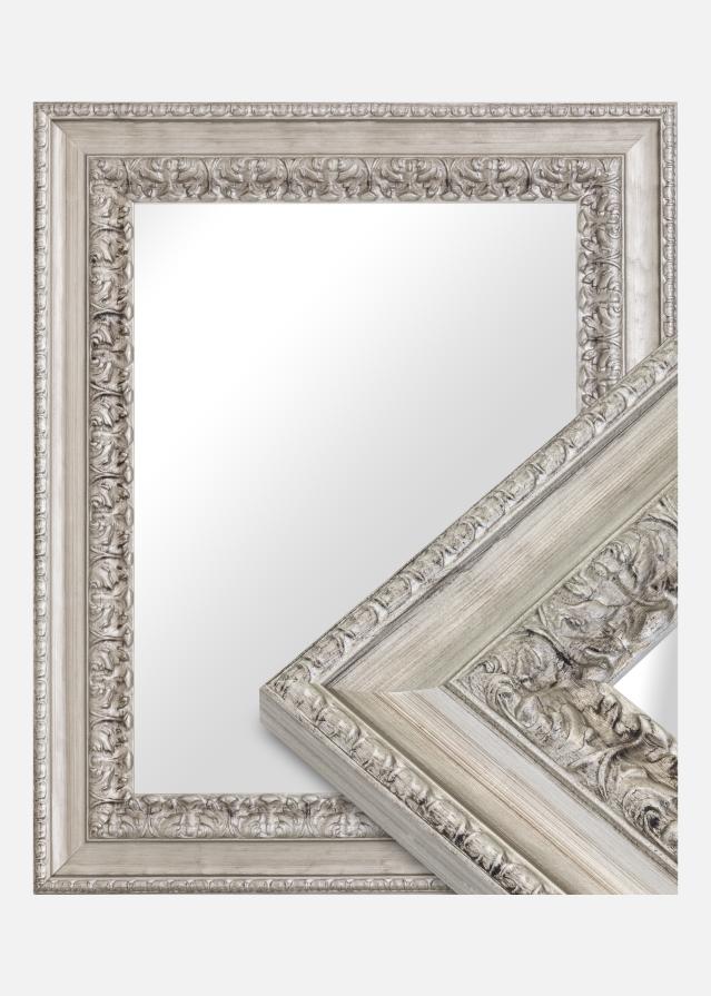 Ramverkstad Mirror Drottningholm Silver III - Custom Size