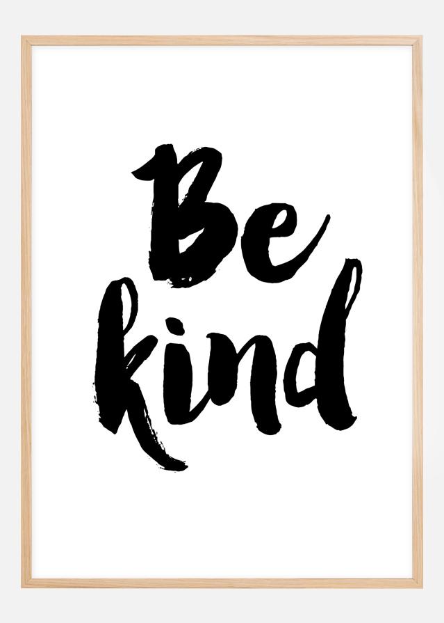 Bildverkstad Be Kind Poster