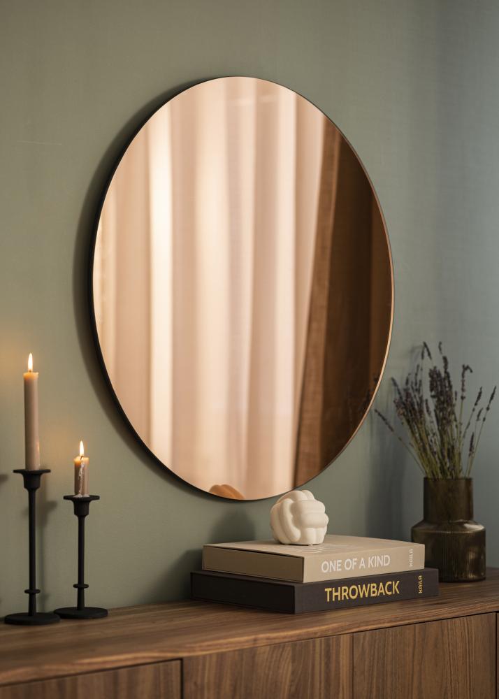 House Doctor Mirror House Doctor Walls RoseGold 80 cm Ø