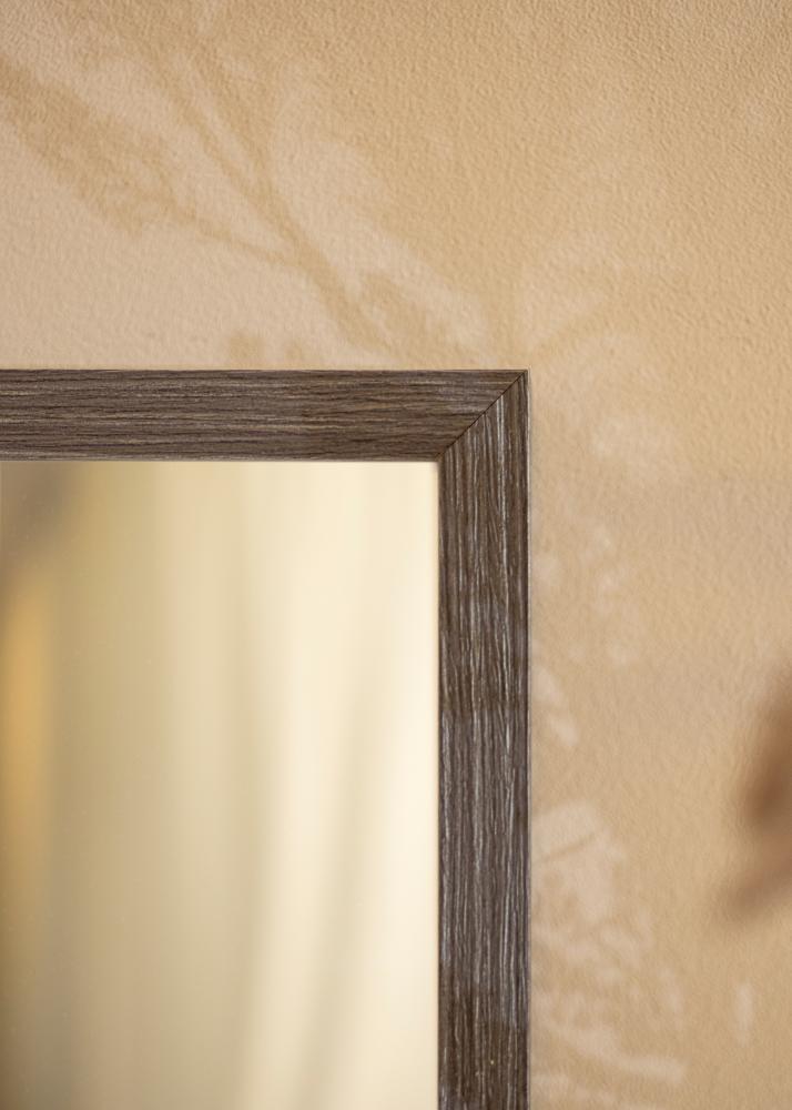 Ramverkstad Mirror Wood Selection Grey I - Custom Size