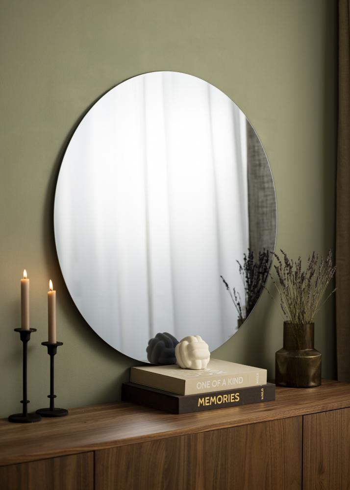 KAILA KAILA Round Mirror Smoked Grey 90 cm Ø