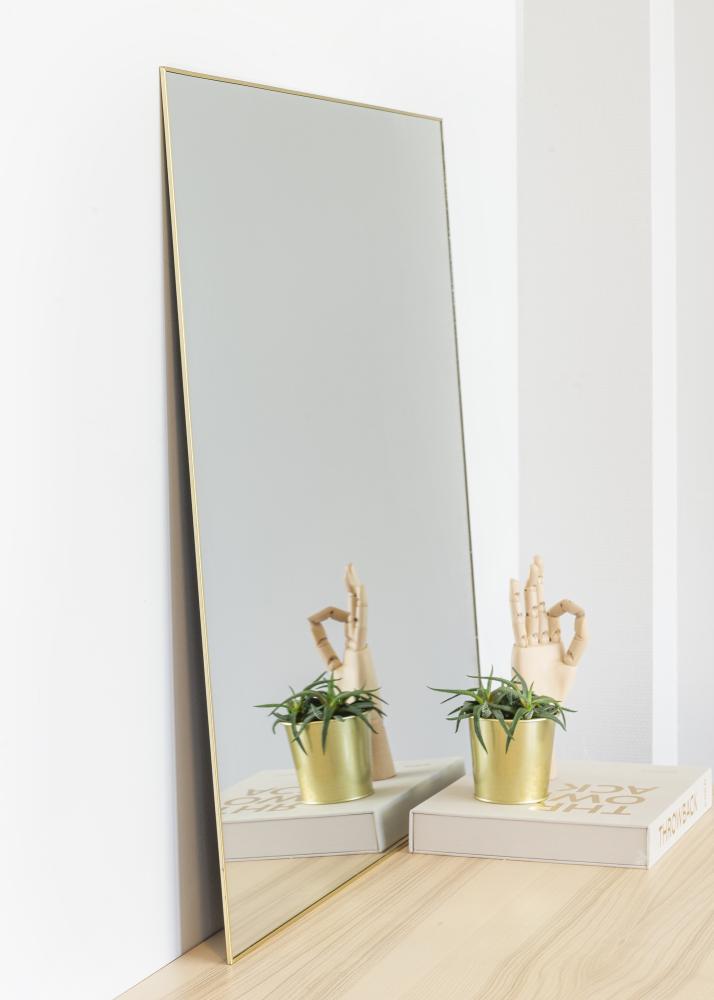 KAILA KAILA Square Mirror - Thin Brass 80x80 cm