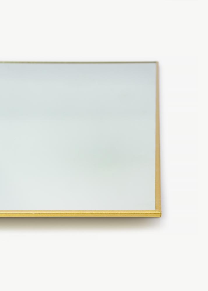 KAILA KAILA Square Mirror - Thin Brass 80x80 cm