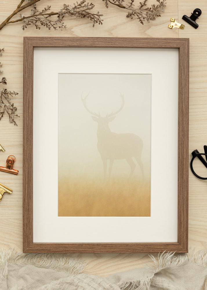 Walther Frame Fiorito Acrylic Glass Dark Oak 50x60 cm