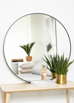 KAILA KAILA Round Mirror - Edge Black 110 cm Ø