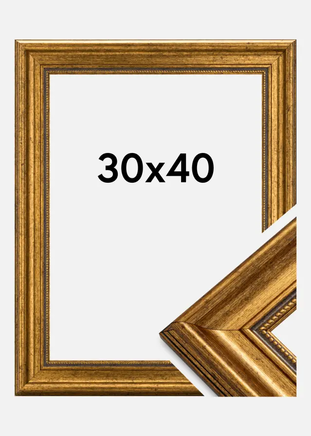 Estancia Frame Rokoko Acrylic glass Gold 30x40 cm