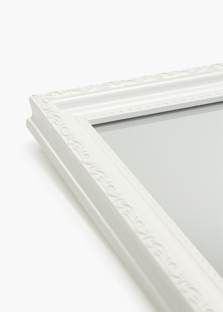 Galleri 1 Mirror Abisko White 54x74 cm