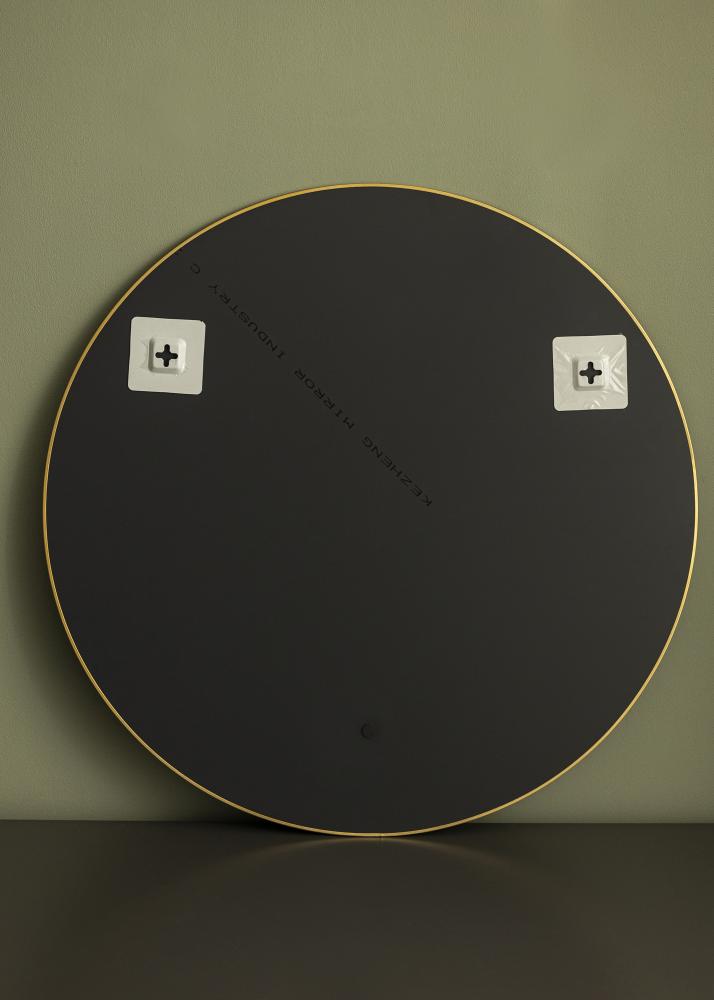 KAILA KAILA Round Mirror - Thin Brass 60 cm Ø