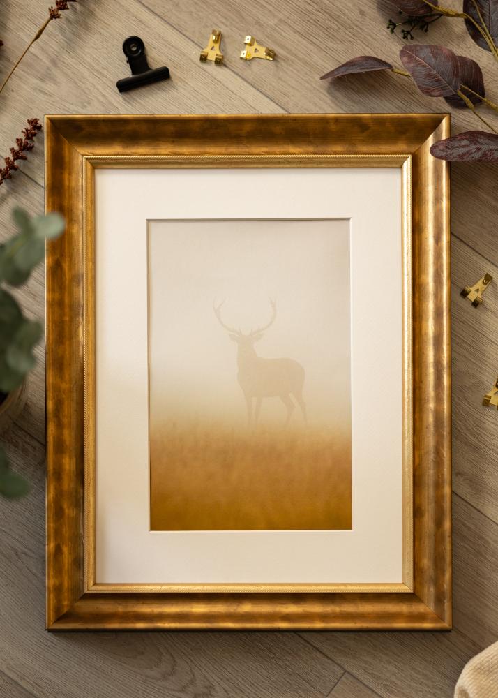 Ramverkstad 60x90 Ombud Frame Åshammar Antique gold - Custom Size