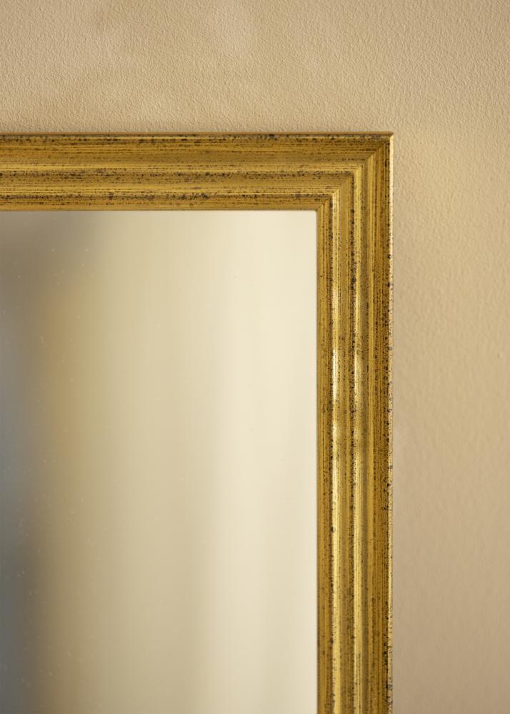 Ramverkstad Mirror Heby Gold - Custom Size