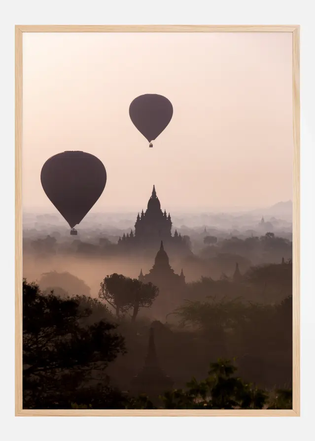 Bildverkstad Hot Air Balloons Poster