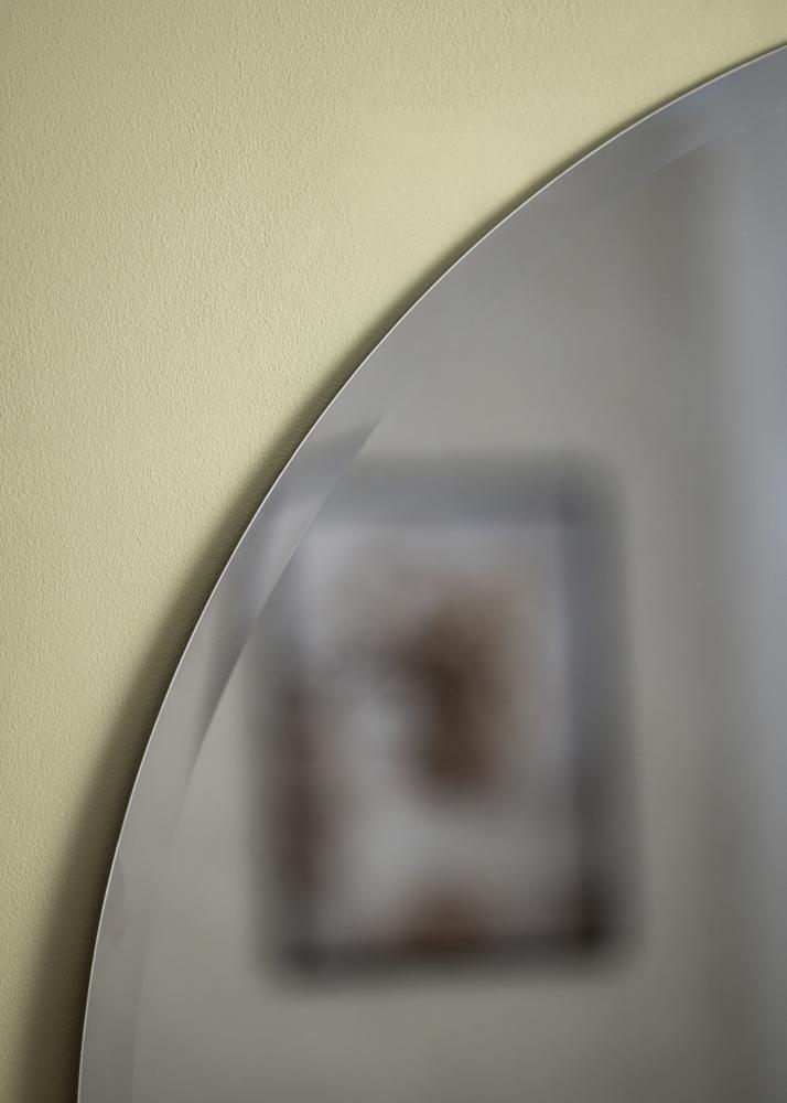 KAILA KAILA Round Mirror Dark Smoked Grey Deluxe 90 cm Ø