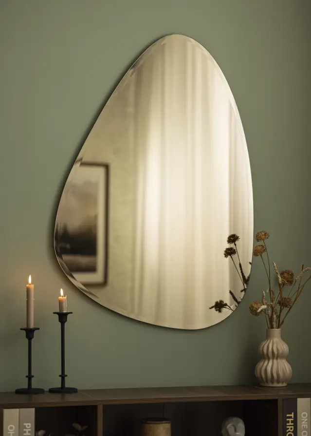 KAILA KAILA Mirror Deluxe Shape I Dark Bronze 70x100 cm