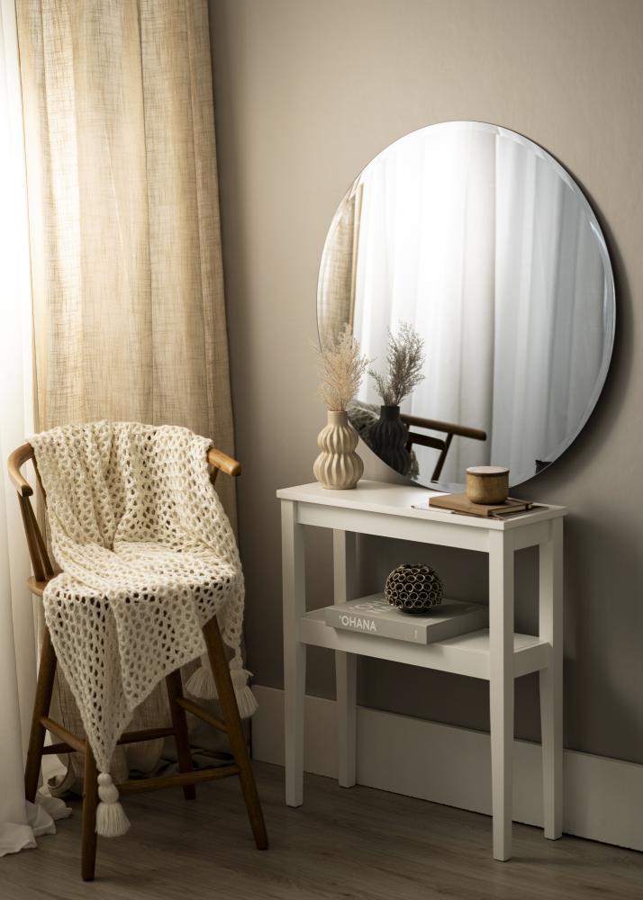 KAILA KAILA Round Mirror Dark Smoked Grey Deluxe 90 cm Ø