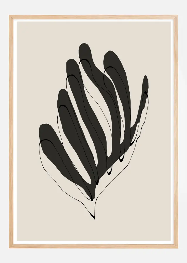 Bildverkstad Modern Flower Poster