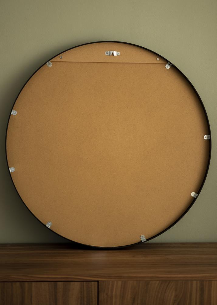 KAILA KAILA Round Mirror - Edge Black 70 cm Ø