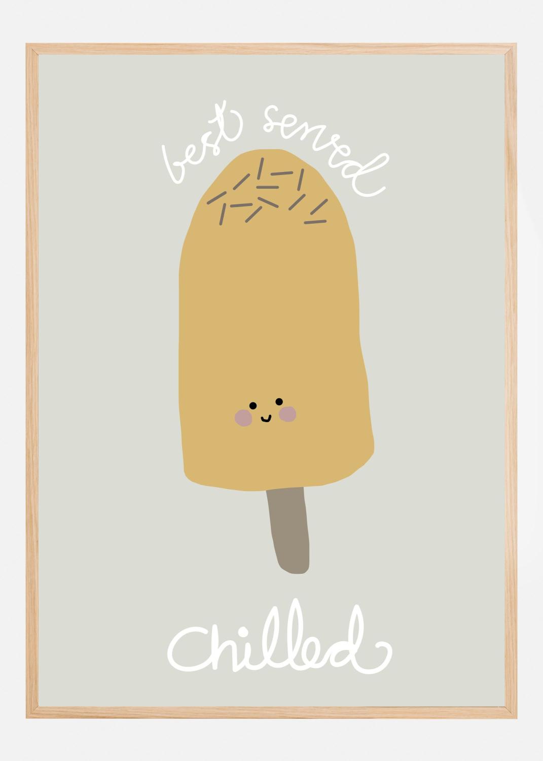 Product Image for Chilled Ice Cream Poster (21x29.7 cm (A4))