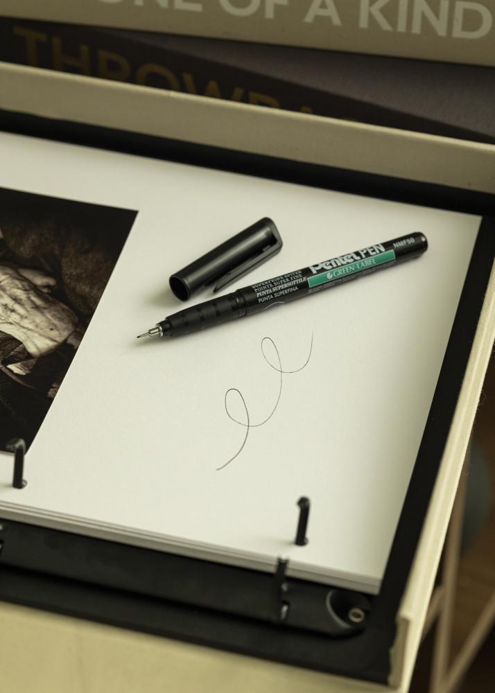 Estancia Pentel NMF50-A - Black Photo Album pen - 0.5 mm