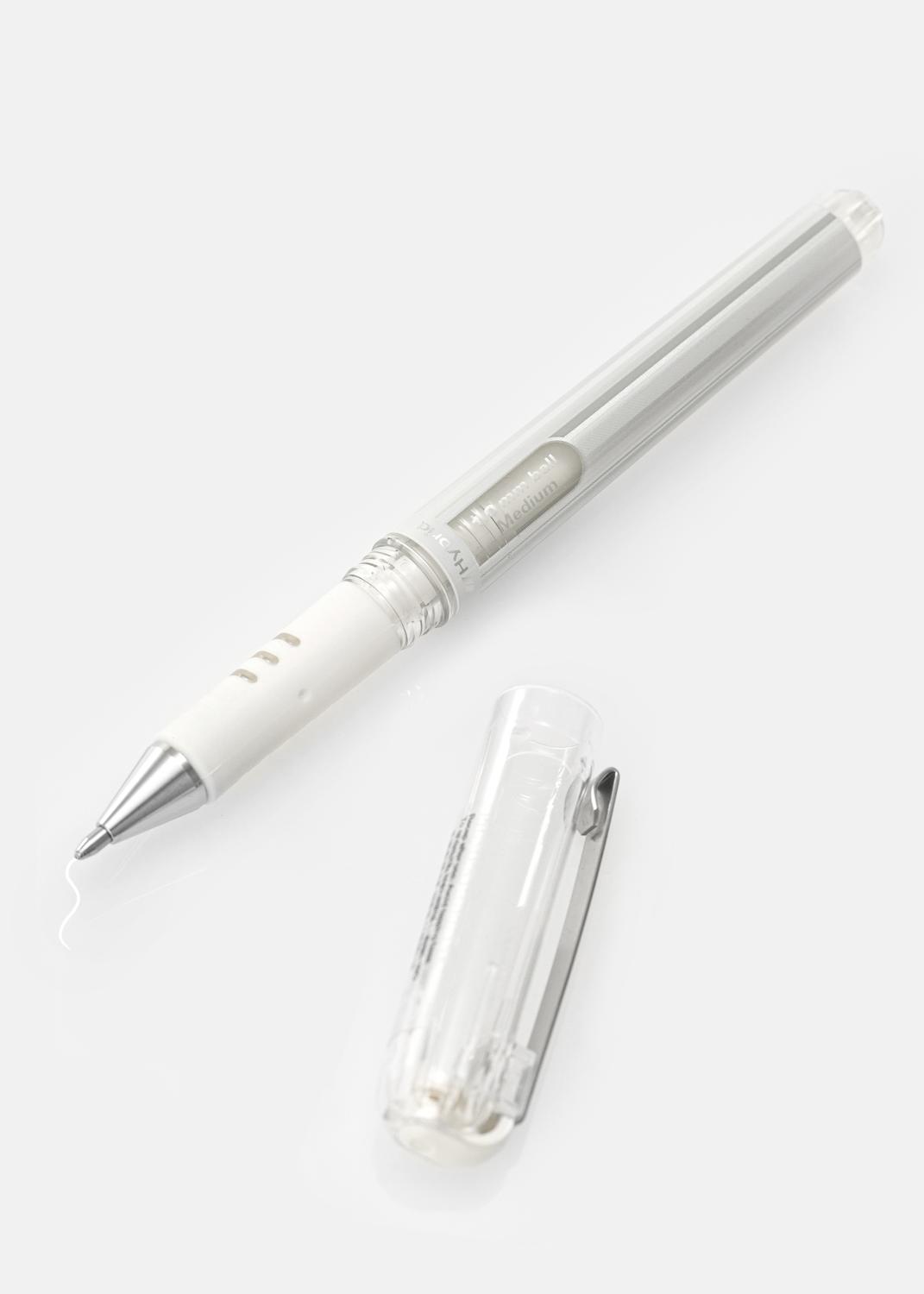 Product Image for Pentel K230-WO - Metallic White Album pen - 1 mm