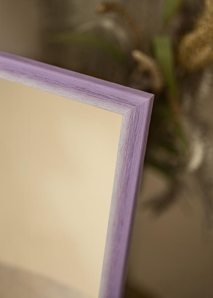 Ramverkstad Mirror Cornwall Light Purple - Custom Size