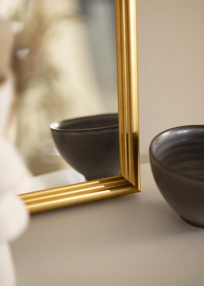 Ramverkstad Mirror Högbo Gold - Custom Size