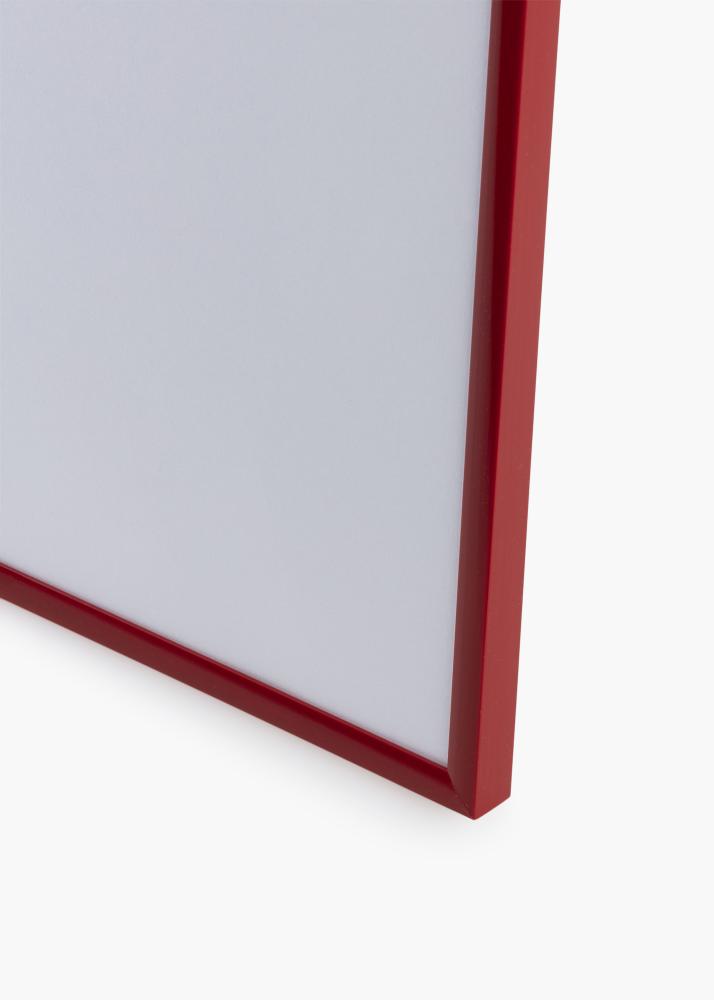 Ram med passepartou Frame New Lifestyle Medium Red 30x40 cm - Picture Mount Black 8x12 inches