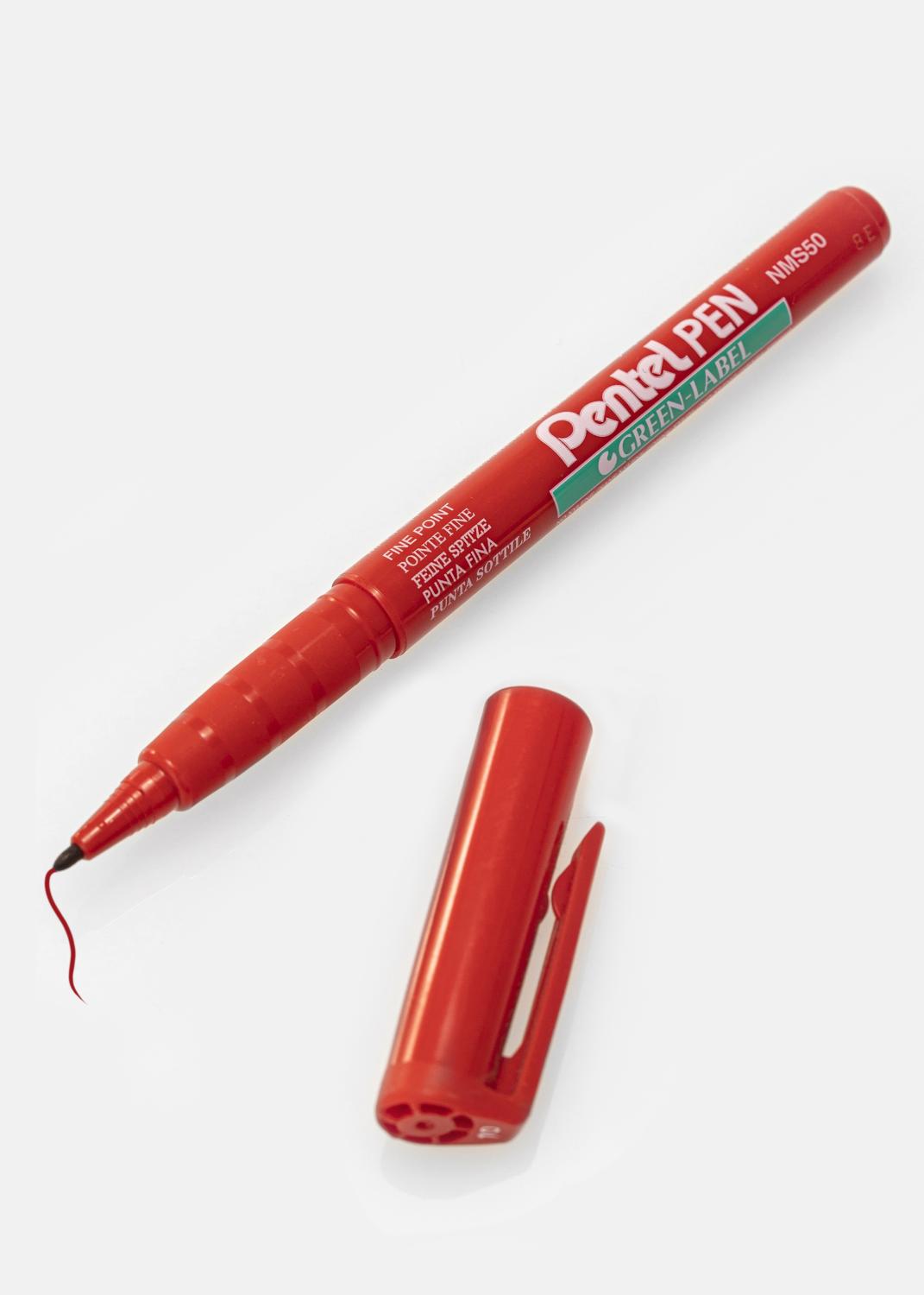 Product Image for Pentel NMS50-B - Red Album pen - 1 mm