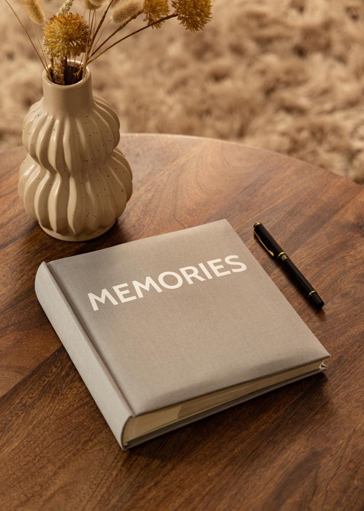 BGA Memories Linen Album Dark Grey - 200 pictures 10x15 cm