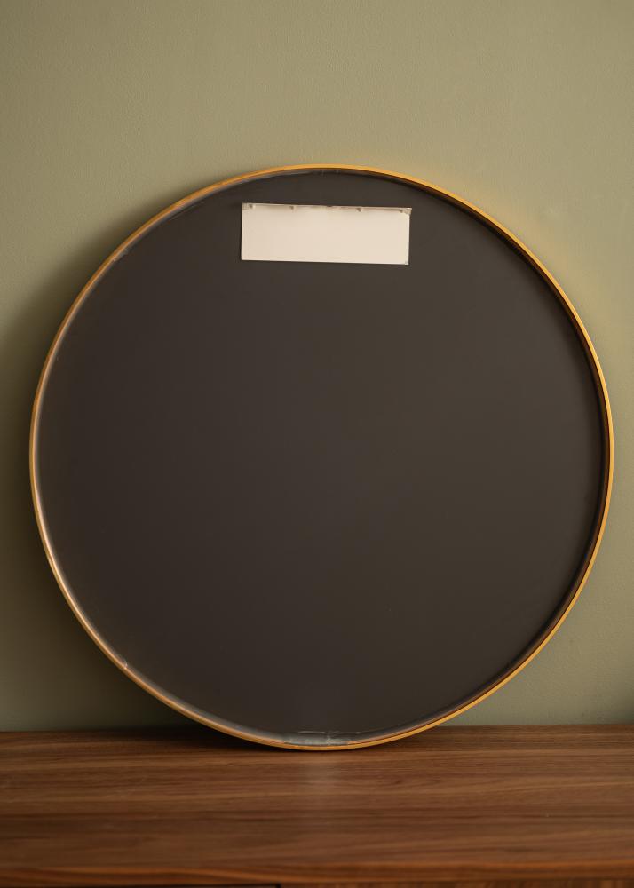 House Nordic Mirror Madrid Brass 60 cm Ø